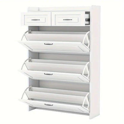 Elegant and Space-Saving Entrance Shoe Cabinet!